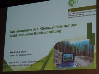 Seminar Klimawandel in der Jagd